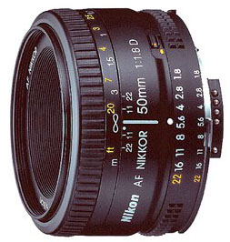Nikon Objektiv 50mm 1:1.8 D